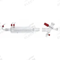 IKA Vertical-Intensive Condenser: Distributor and Stop Valve for Reflux Distillation (MPN 0003744000). Key specifications — Compatible with Product Type: Rotary Evaporators; Features: Distributor and Stop Valve for Reflux Distillation.