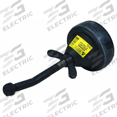 CHERNE Mechanical Expansion Plug: Inside Pipe, For 6 in Pipe - Wing-Nut Closure Plugs with Bypass