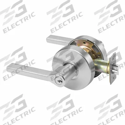 ASSA ABLOY ACCENTRA Cylindrical Lockset: Storeroom Lever Locksets, Chrome