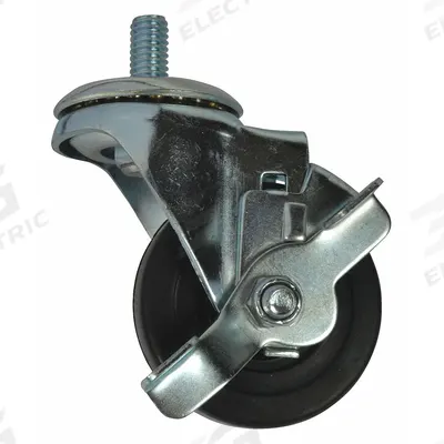 APPROVED VENDOR Caster: Shelving Units, Swivel, 3 in Caster Wheel Dia - Caster Kits for Wire Shelving