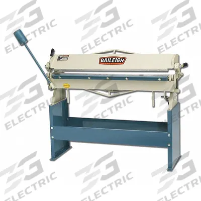BAILEIGH INDUSTRIAL Sheet Metal Brake: Hand Lever, 16 ga Capacity, 48 in Max. Bending Wd - Manual Straight Brakes
