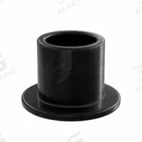OILITE Flanged Sleeve Bearing: Vespel SP-21, 3/16 in Bore, 1/4 in OD, 1/4 in Overall Lg, Black (MPN VSPF-0304-02B). Key specifications — Brand: OILITE; Color: Black.