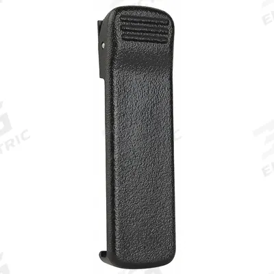 MOTOROLA Belt Clip: Fits Motorola, For CP200/PR400 Series, Black, Plastic, Belt Clips - Motorola-Compatible Carrying Accessories