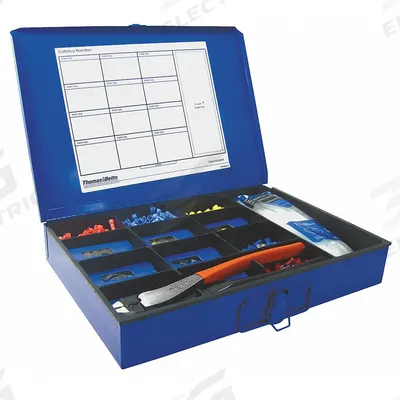 STA-KON Wire Terminal Kit: 1,102 Pieces, 22 AWG – 10 AWG Wire Sizes - Mixed Wire Connector & Terminal Sets