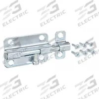 APPROVED VENDOR Door Bolt: Barrel Bolt, Zinc, 1/2 in Ht, 1 1/2 in Wd, 3 in Lg (MPN 4PB97). Key specifications — attr1020089: APPROVED VENDOR; attr1020106: Barrel Bolt.