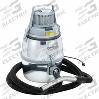 NILFISK Industrial Vacuum: Dry, Not HEPA Rated, 3 1/4 gal Tank Size, Aluminum, 1 1/4 in Hose Dia (MPN 905 6302 010). Key specifications — Tank Material: Aluminum; Standards: ISO 4; Brand: NILFISK.