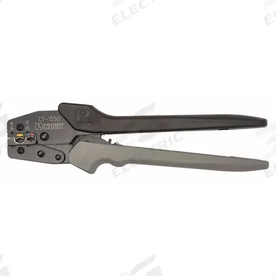PANDUIT Crimper: For Insulated Connectors/Insulated Terminals, 10 3/4 in Overall Lg - Controlled-Cycle Wire Connector & Terminal Crimpers