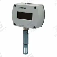 Temperature and Humidity Sensor: Wall Mount, Digital, -40°F to 158°F, 4 to 20 mA, Polycarbonate (MPN QFA3171D). Key specifications — Humidity Output: 4 to 20 mA; Temperature Signal Output: 4 to 20 mA; Relative Humidity Accuracy: ±2% of Full Scale; Compatible Building Automation Protocols: MP-Bus; For Use With Building Automation Systems: Building Automation System Compatible; Relative Humidity Range: 0 to 100%; Product Type: Room Temperature and Humidity Sensor; Brand: SIEMENS.