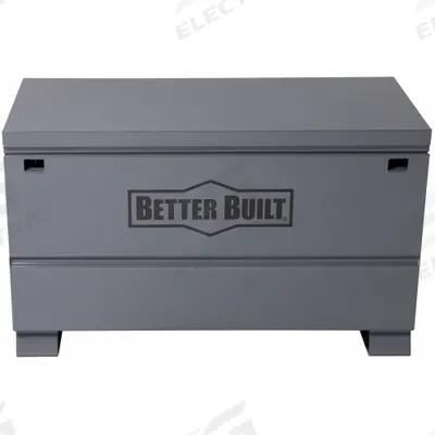 BETTER BUILT Chest-Style Jobsite Box: 48 in W x 24 in D x 28 1/2 in H, 16 cu ft - Chest-Style Jobsite Boxes