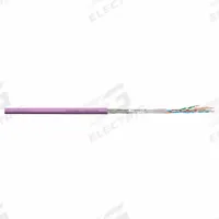 CHAINFLEX Bus Cable: (2) Pr 28 AWG/(2) Pr 28 AWG, PUR, Order by the Foot, USB, Red (MPN CFBUS-PUR-068). Key specifications — Bus System: USB; Conductor Grouping: (2) Pair 28 AWG/(2) Pair 28 AWG; Minimum Bend Radius Factor - Fixed: 7 x OD; Minimum Bend Radius Factor - Flexible: 10 x OD; Shielding: Shielded; Brand: CHAINFLEX.