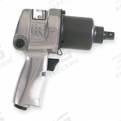 INGERSOLL RAND Air Impact Wrench: Full-Size, 1/2 in Drive, Pistol-Grip, Square - Pistol-Grip Air-Powered Impact Wrenches with Standard Anvils