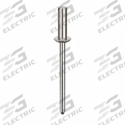 APPROVED VENDOR Blind Rivet,1 25/47" L,1/8" dia,PK500: Inch, 1 17/32 in Overall Lg, 27/64 in Body Lg - Domed-Head Blind Rivets