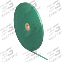 APPROVED VENDOR Plastic Strapping: 1/2 in Strapping Wd, 0.028 in Thick, 820 lb Break Strength, Green (MPN 6LGA7). Key specifications — Color: Green; Brand: APPROVED VENDOR; AAR Approved: No; Strapping Finish: Smooth Waxed.