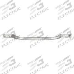 MONROE PMP Pull Handle: Unthreaded Holes, Steel, Silver, 1/4 in Screw Size, 0.5 in, 2 in Projection (MPN PH-0213). Key specifications — Brand: MONROE PMP; Projection Type: Non-Recessed; Material: Steel; Finish: Chrome Plated; Color: Silver; Folding Type: Fixed; Mounting Type: Unthreaded Holes; Screw Size: 1/4 in.