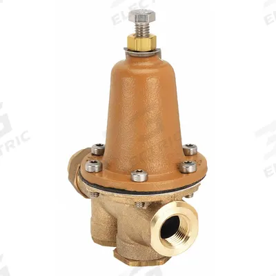 Watts Water Pressure Regulator: FIP x FIP, 1/2 in Pipe Size, Brass, 75 psi to 125 psi - Standard Capacity Water Pressure Regulators