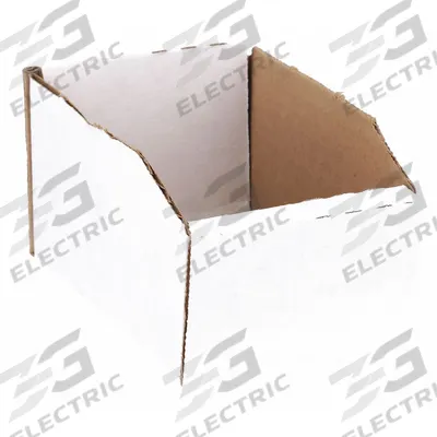 PACKAGING CORPORATION OF AMERICA Corrugated Shelf Bin: 6 in Overall Lg, 4 in x 3 in - Light-Use Cardboard Shelf Bins