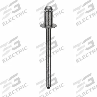POP AVDEL Blind Rivet,1 25/44" L,0.153" dia,PK500: Inch, 1 9/16 in Overall Lg, 9/32 in Body Lg - Domed-Head Blind Rivets