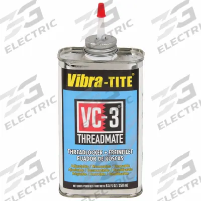 VIBRA-TITE Reusable Threadlocker: VC-3, Red, 8.45 fl oz, Can (MPN 21325) - Reusable Threadlockers