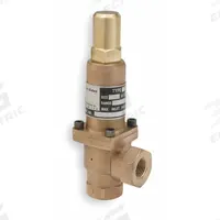 CASH VALVE Adjustable Back Pressure Relief Valve: FNPT x FNPT, 3/8 in x 3/8 in, Bronze (MPN K15BWA01-E5-1000). Key specifications — Brand: CASH VALVE.