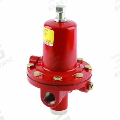 FISHER LPG Pressure Regulator: Lever-Acting Gas, 4,100,000 BtuH Gas Capacity, Aluminum - Lever-Acting Gas Pressure Regulators