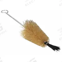 Centrifuge Brush: 12 in Overall Lg, Nylon, Natural, 3/4 in Bristle Lg (MPN 06136). Key specifications — Brand: TANIS; Non-Sparking: No; Bristle Color: Natural; Bristle Material: Nylon.
