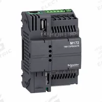 SCHNEIDER ELECTRIC PLC: (2) Analog/(2) Digital, (3) Digital (MPN TM172PBG07R). Key specifications — attr211240: SCHNEIDER; attr1072668: Clock Included; attr1075934: Serial Link; attr1075941: (2) Analog; attr1075943: (3) Digital.