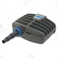 Pond Pump: 5/64 hp, 120V AC, Plastic housing, 9.5 ft Max Head (MPN 57620). Key specifications — Pump Type: Pond and Garden Pump; Series: AquaMax Eco Classic 1900; Brand: OASE; Manufacturer Part Number: 57620; Nameplate Voltage: 120V AC; Discharge Connection: 2 in Barbed.