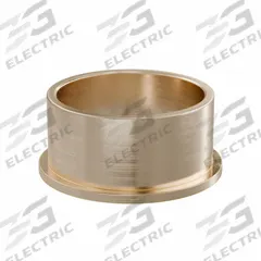 Flanged Sleeve Bearing: Bronze, SAE 841, 45 mm Bore, 51 mm OD, 25 mm Lg, -35°F to 300°F, 2 PK (MPN FFM4551-25B). Key specifications — System of Measurement: Metric; Material Grade: SAE 841; Flange Type: Flanged; Brand: OILITE.