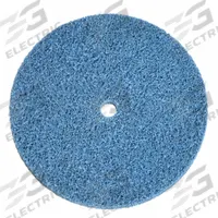NORTON Unitized Wheel: 3 in Dia x 1/8 in W, 1/4 in Arbor Hole, Aluminum Oxide, Medium, Medium (5) (MPN 66261093448). Key specifications — Series: Bear-Tex Vortex Rapid Blend; Brand: NORTON.