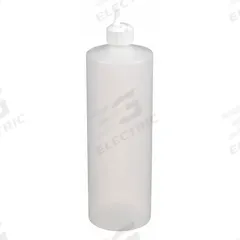 QORPAK Dispensing Bottle: HDPE, 960 mL, 32 fl oz, No Label, Closure Included, Dispensing, Natural (MPN PLC-07363). Key specifications — Body Color: Natural; Closure Color: White; Graduated: No; Brand: QORPAK; Closure Included: Yes; Bottle Imprinting: No Label.