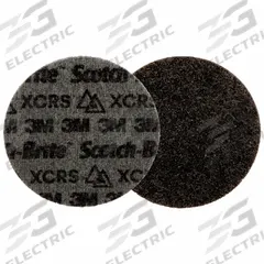 SCOTCH-BRITE Hook-and-Loop Surface Conditioning Disc: 5 in Dia, Ceramic, Extra Coarse, PN-DH, 50 PK. Key specifications — Brand: SCOTCH-BRITE; Series: PN-DH.