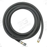 HEAT WAGON Portable Gas Heater High Pressure Gas Hose: Portable Gas Torpedo Heaters, 25 ft Hose Lg (MPN 7525). Key specifications — Brand: HEAT WAGON; Includes: Female Swivel Fitting; Compatible with Product Type: Portable Gas Torpedo Heaters; Hose and Regulator Type: High Pressure Gas Hose; Compatible Grainger Part Number: 11Z967.