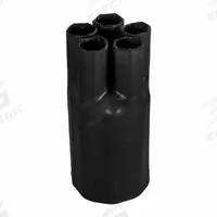 ELECTRIDUCT Heat Shrink Breakout Boots: 10 Pk, 1.57 in I.D. Before Shrinking, 3.3 in Lg, Black (MPN HSB-5-1.5-10PK). Key specifications — Brand: ELECTRIDUCT; Color: Black; _Pack Size: 10.