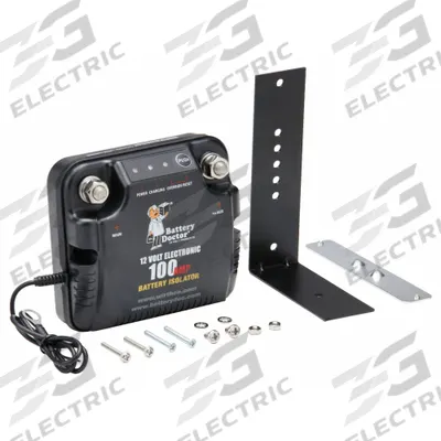 BATTERY DOCTOR Battery Isolator: 100A, 12V - Solenoid/Relay Isolators