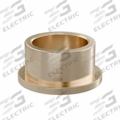 Flanged Sleeve Bearing: Bronze, SAE 841, 22 mm Bore, 28 mm OD, 16 mm Lg, -35°F to 300°F, 5 PK (MPN FFM2228-16B). Key specifications — System of Measurement: Metric; Material Grade: SAE 841; Flange Type: Flanged; Brand: OILITE.