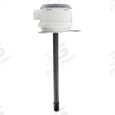 Dwyer Humidity/Temp Transducer: 4 to 20mA DC, Type II Thermistor (10K @ 25°C) - Duct-Mount Temperature & Humidity Transmitters