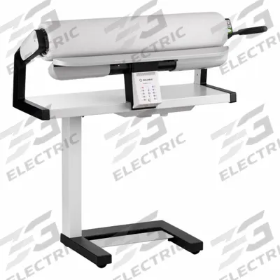 RELIABLE Rotary Steam Press: 37 in Overall Wd, 13 in Overall Dp, White - Garment Steamers