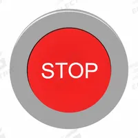 SCHNEIDER Extended Push Button: Red, 30 mm Mounting Size, Metallic, Momentary (MPN ZB4FL434). Key specifications — Brand: SCHNEIDER; Action: Momentary; Legend: Stop; Series: XB4; Push Button Material Type: Metallic.