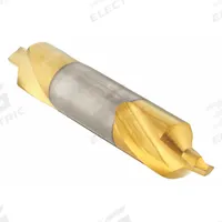 KEO Center Drill: Plain Type, #4 1/2, 82°, 2 1/2 in Overall Lg, TiN Coated High Speed Steel (MPN 906-000-317). Key specifications — Brand: KEO; End Type: Double End.