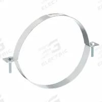 Duct Hanger: 10 in Duct, Steel, 12 in Lg, 10 in Wd (MPN 8010004214). Key specifications — Includes: Bolts; Brand: NORDFAB; Base Material: Steel; For Duct Shape: Round.