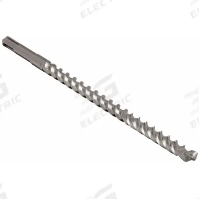 BOSCH Rotary Hammer Drill: 7/16 in Drill Bit Size, 10 in Max Drilling Dp - Carbide-Head SDS-Plus Concrete & Masonry Drill Bits