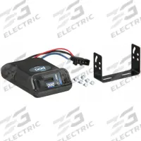 REESE Brake Controller: 1 or 2 Axle Trailers, Mounting Bracket/Mounting Hardware (MPN 80500). Key specifications — Features: Economical Time-Based Brake Control Which Generates an Output Signal That Increases Over a Period of Time; For Use With: 1 or 2 Axle Trailers; Includes: Mounting Bracket; Brand: REESE.