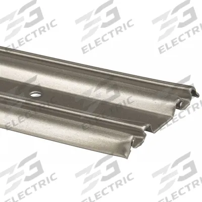 PRIME-LINE Track: 4 ft Lg, 2 9/16 in Wd, 1/4 in Ht, 5 lb Max Wt - Hanging Door Tracks