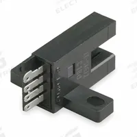 OMRON Photoelectric Sensor: Built-in Connector, 5-24V DC, NPN (MPN EE-SX672). Key specifications — DC Supply Voltage Rating: 5-24V DC; Brand: OMRON.