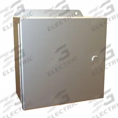 HAMMOND Electrical Enclosure: Aluminum, 8 in x 8 in x 4 in, NEMA 12/13/3R/4/4X, w/Panel, Solid Cover (MPN EJ884AL). Key specifications — Brand: HAMMOND; Closure Method: Latches; Enclosure Material: Aluminum; Knockouts: Not Included; Includes Inner Panel: with Inner Panel Included.