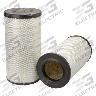 FLEETGUARD Automotive Air Filter: Round-Oval, Engine, Radial Seal, 13 in Outside Dia - Round/Oval Engine Air Filters