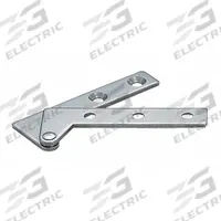 SUGATSUNE Pivot Hinge: Stainless Steel, 3/16 in Leaf Ht, 2 3/8 in Leaf Wd (MPN PP-R). Key specifications — Material: Stainless Steel.