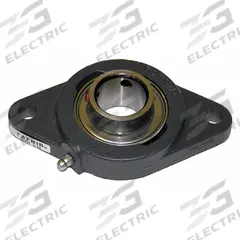 TIMKEN 2 Bolt Flange Bearing: Radial Ball, 1 11/16 in Bore, Cast Iron, Set Screws, 7 1/16 in Lg (MPN SCJT 1-11/16). Key specifications — Bore Type: Cylindrical; Brand: TIMKEN; Lubricant Material: NLGI #2 Equivalent; Mounting Bolt Size: 1/2 in; System of Measurement: Inch.