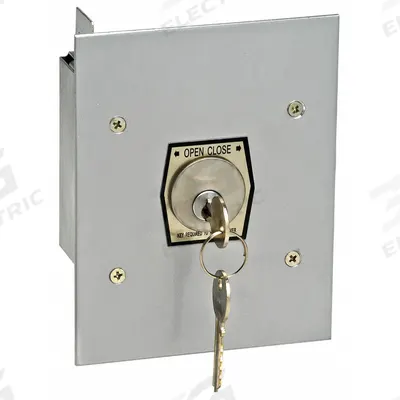 AMERICAN GARAGE DOOR SUPPLY Keyswitch: Open-Close, Momentary Contacts, Outdoor - Keyed Garage Door Opener Stations