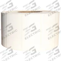 APPROVED VENDOR Barcode Printer Label: 4 in Label Wd, 2 in Label Ht, White, 3 in Core Dia., Matte (MPN 60DY09). Key specifications — Label Finish: Matte; Brand: APPROVED VENDOR; Label Color: White; Adhesive Material: Removable; Label Material: Paper; Perforation: Perforated.